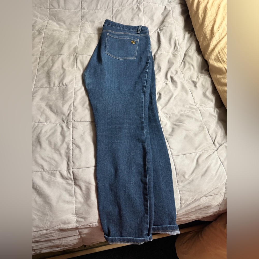 Michael Kors Dark Blue Straight Leg Jeans